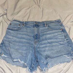 american eagle jean shorts